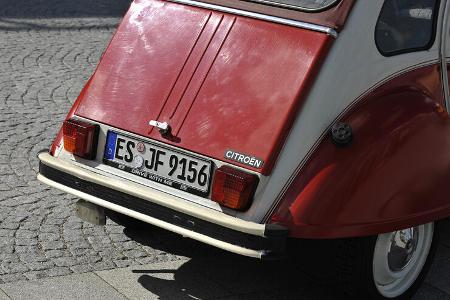 Citroen 2 CV 6, Heck