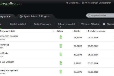 IObit Uninstaller ist komplett kostenlos erhältlich und räumt alle Spuren auch von bereits deinstallierten Programmen aus dem Weg.