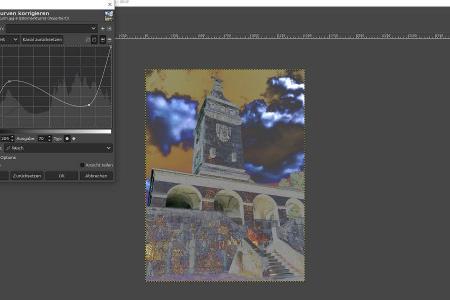 Das Bild bekommt eine fast schon geheimnisvolle Wirkung.