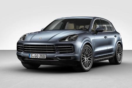 08/2017, Porsche Cayenne Facelift 
