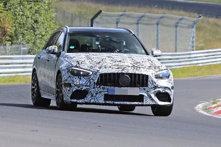 Erlkönig Mercedes-AMG C63 T-Modell