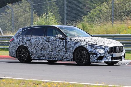 Erlkönig Mercedes-AMG C63 T-Modell