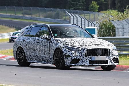 Erlkönig Mercedes-AMG C63 T-Modell