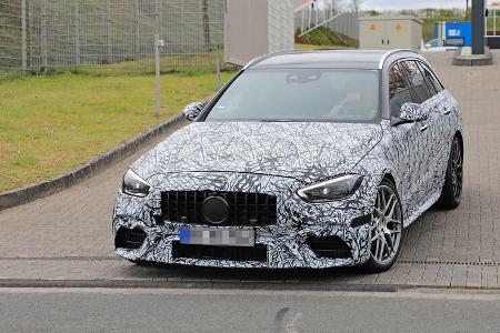 Erlkönig Mercedes-AMG C63 T-Modell