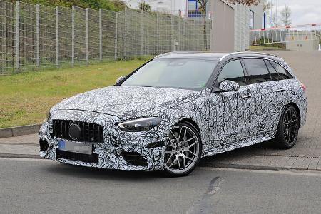 Erlkönig Mercedes-AMG C63 T-Modell