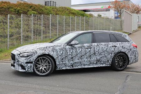 Erlkönig Mercedes-AMG C63 T-Modell