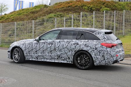 Erlkönig Mercedes-AMG C63 T-Modell