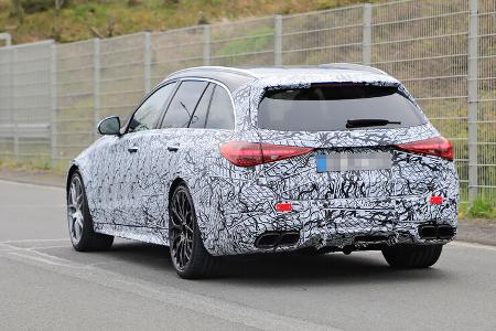 Erlkönig Mercedes-AMG C63 T-Modell