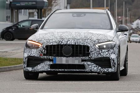 Erlkönig Mercedes-AMG C43 T-Modell
