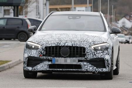 Erlkönig Mercedes-AMG C43 T-Modell