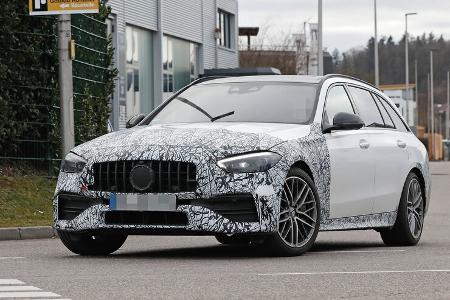 Erlkönig Mercedes-AMG C43 T-Modell