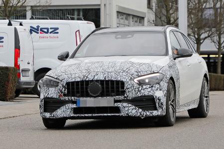 Erlkönig Mercedes-AMG C43 T-Modell