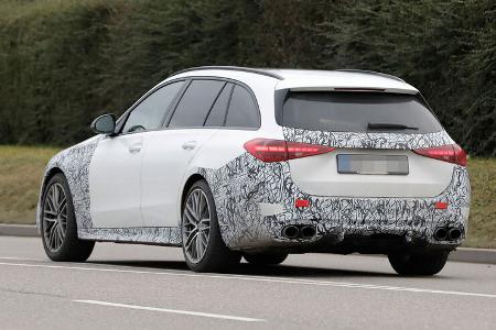 Erlkönig Mercedes-AMG C43 T-Modell