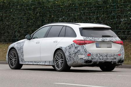 Erlkönig Mercedes-AMG C43 T-Modell