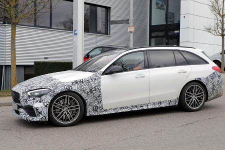 Erlkönig Mercedes-AMG C43 T-Modell