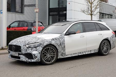 Erlkönig Mercedes-AMG C43 T-Modell