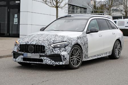 Erlkönig Mercedes-AMG C43 T-Modell