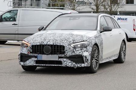 Erlkönig Mercedes-AMG C43 T-Modell