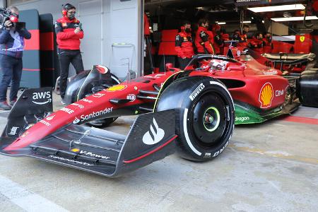 Charles Leclerc - Ferrari - Formel 1 - Test - Barcelona 2022 - 23. Februar 2022