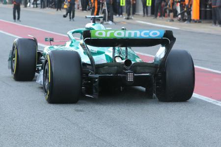 Sebastian Vettel - Aston Martin - Formel 1 - Test - Barcelona 2022 - 23. Februar 2022