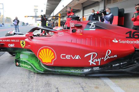 Charles Leclerc - Ferrari - Formel 1 - Test - Barcelona 2022 - 23. Februar 2022