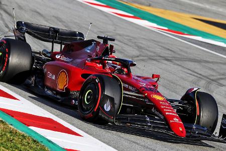 Charles Leclerc - Ferrari - Formel 1 - Test - Barcelona 2022 - 23. Februar 2022