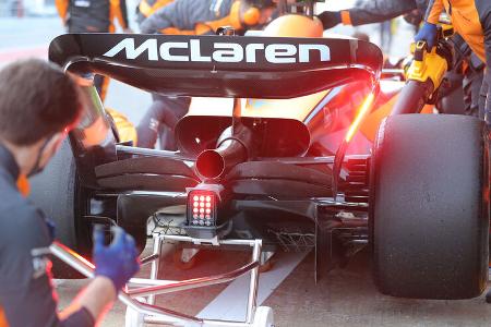 Lando Norris - McLaren - Formel 1 - Test - Barcelona 2022 - 23. Februar 2022