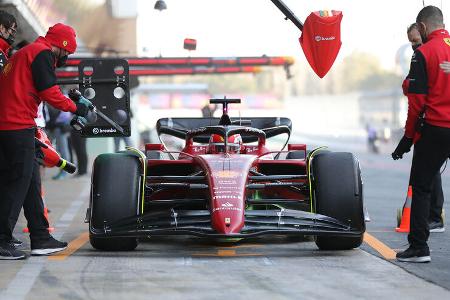 Charles Leclerc - Ferrari - Formel 1 - Test - Barcelona 2022 - 23. Februar 2022