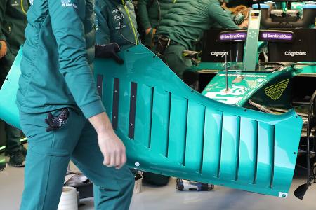 Sebastian Vettel - Aston Martin - Formel 1 - Test - Barcelona 2022 - 23. Februar 2022