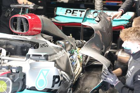 George Russell - Mercedes - Formel 1 - Test - Barcelona 2022 - 23. Februar 2022