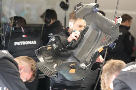 George Russell - Mercedes - Formel 1 - Test - Barcelona 2022 - 23. Februar 2022