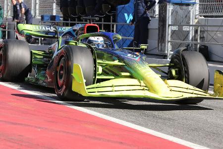 Nicholas Latifi - Williams - Formel 1 - Test - Barcelona 2022 - 23. Februar 2022