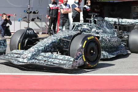 Robert Kubica - Alfa Romeo - Formel 1 - Test - Barcelona 2022 - 23. Februar 2022