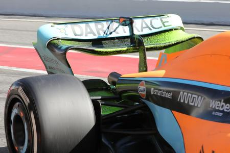 Lando Norris - McLaren - Formel 1 - Test - Barcelona 2022 - 23. Februar 2022