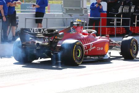 Charles Leclerc - Ferrari - Formel 1 - Test - Barcelona 2022 - 23. Februar 2022