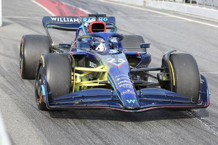Alexander Albon - Williams - Formel 1 - Test - Barcelona 2022 - 23. Februar 2022