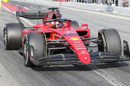 Carlos Sainz - Ferrari - Formel 1 - Test - Barcelona 2022 - 23. Februar 2022