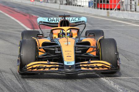 Lando Norris - McLaren - Formel 1 - Test - Barcelona 2022 - 23. Februar 2022