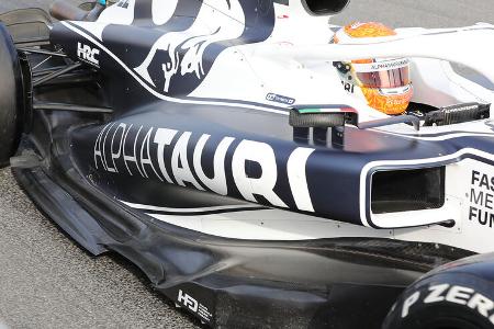Yuki Tsunoda - Alpha Tauri - Formel 1 - Test - Barcelona 2022 - 23. Februar 2022