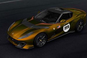 02/2022, Ferrari 812 Competizione A 10th Anniversary Cavalcade Collection Verde Volterra