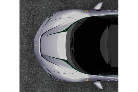 02/2022, Ferrari SF90 Spider 10th Anniversary Cavalcade Collection Bianco Courmayeur