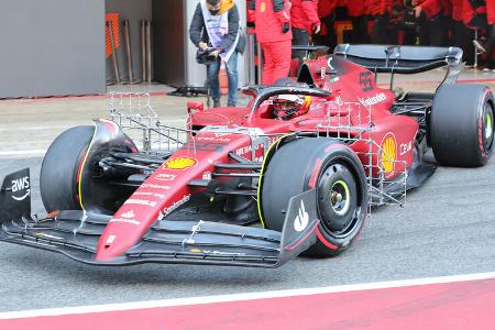 Carlos Sainz - Ferrari - Formel 1 - Test - Barcelona - 24. Februar 2021