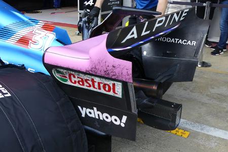 Esteban Ocon - Alpine - Formel 1 - Test - Barcelona - 24. Februar 2021