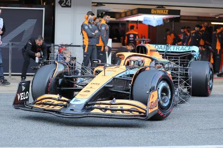 Daniel Ricciardo - McLaren - Formel 1 - Test - Barcelona - 24. Februar 2021