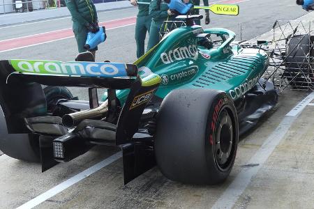 Lance Stroll - Aston Martin - Formel 1 - Test - Barcelona - 24. Februar 2021
