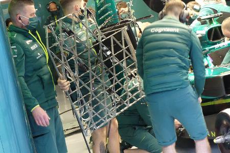 Aston Martin - Formel 1 - Test - Barcelona - 24. Februar 2021