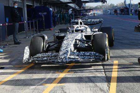 Valtteri Bottas - Alfa Romeo - Formel 1 - Test - Barcelona - 24. Februar 2021