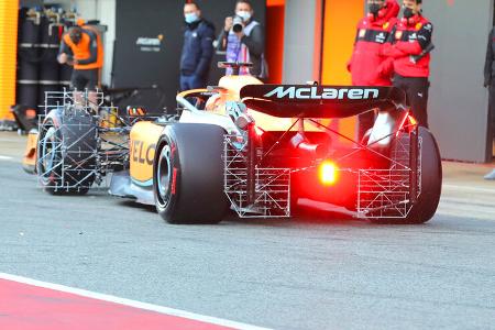 Daniel Ricciardo - McLaren - Formel 1 - Test - Barcelona - 24. Februar 2021