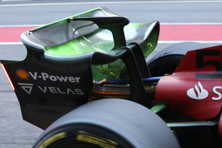 Carlos Sainz - Ferrari - Formel 1 - Test - Barcelona - 24. Februar 2021