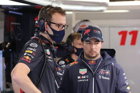 Sergio Perez - Red Bull - Formel 1 - Test - Barcelona - 24. Februar 2022